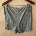 SKIMS  lace Pointelle high rise Boxer shorts in sky blue NEW 3X Photo 4