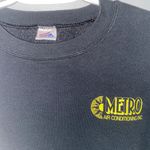 Crew Neck Sweatshirt Black Size XL Photo 5