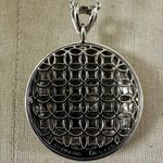 Chi by Falchi Sterling Prasiolite, Amethyst & Peridot Enamel Pendant Necklace Photo 4