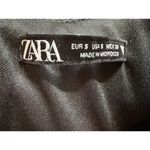 ZARA  Black Pleather Dress Size Small Photo 5