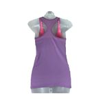 Champion Womens Large Power Train Racer Back Tank Top Shelf Bra Purple Fitted Photo 1