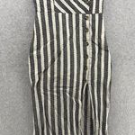 Harper Heritage  Women's Button Down Dress Striped Size Small Sleeveless Cotton Photo 12