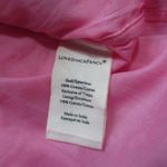 Love Shack Fancy NWT Ellis Mini in Pink Party Bash Ruffle V-neck Cotton Dress XL Photo 3