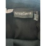 Arthur Chapnik Black Pleated Front Dress Pants Size 10 Black Photo 2