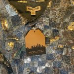 Main Strip Denim and sequin romper Photo 2