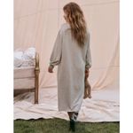 The Great ππ The Sweatshirt Dress ~ Light Heather Grey Size 0 XS NWT Photo 1