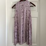 Addie Tunic Purple Floral size M Photo 4