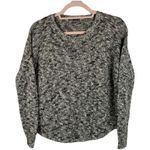 Vince  Pullover Black Tweed Long Sleeve Sweater XS Photo 0