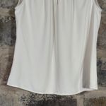 Nine West Suit Separates Sleeveless Pleated Top Women's Small Career Blouse Photo 2