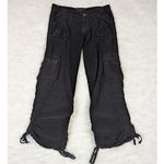Arizona Jeans Y2K Arizona Corduroy Cargo Pants Black Size 5 Photo 15