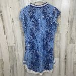 Poupette St Barth Sasha Mini Dress French Blue sz S Tassels Vacation Boho Resort Photo 9