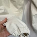 Old Navy Cream Cargo Barrel Pants Size XL High Rise Utility Parachute Jogger Photo 2