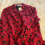 Delicates Pajama Set size M brand new with tag it’s so cute with little 🐕 100% cotton Photo 11