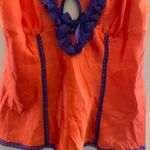 Vintage Nayomi Orange & Purple Lingerie Sleeveless Top Size Medium Photo 1