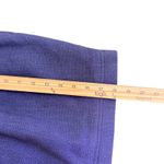 Burberry Brit Woven‎ Short Skirt Womens 6 Blue Pockets Gold Zipper Quiet Luxury Photo 9