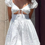 Princess Polly  Caria Mini Dress White Photo 0