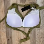 Tempt Me NWT  High Waisted Bikini Push Up Vintage Swimsuit green size Med… Photo 7