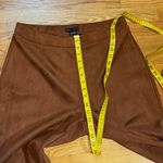 Sanctuary New Womens 1X Brown Faux Suede Pull On Pants Cabincore Academia Photo 2