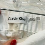 Calvin Klein  White pull on dressy shorts white with pockets size XL Photo 4