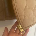 kim rogers Tan Quilted Women's puffer Jacket Photo 4