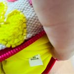 Katy did heart crossbody pouch colorful pom Pom colorful purse Photo 8