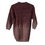 Raga  Kylie High Neck Pink Tinsel Sweater Photo 7