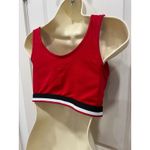 U.S. Polo Assn. Red Sports Bra Racerback Athletic Gym Workout Top Women XL Photo 6