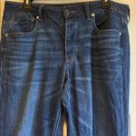 American Eagle  | Basic “Tomgirl” Distressed Cuffed Jeans Size 12 Photo 2