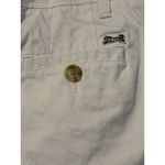 Le Tigre women's cropped chino pants size 12 tiger logo Preppy Classic Modern‎ White Photo 3