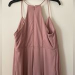 Azazie  Annabelle maternity bridesmaid dress pink dusty rose stretch knit 12 Photo 6