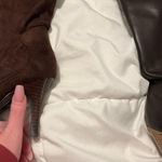 Brown Suede Boots Size 5.5 Photo 4