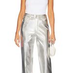 We Wore What  Mirror Straight Leg in Mirror Photo 3