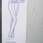 Apt. 9 NWT‎  Women’s Tummy Control Black with Gold Leggings Size Large Photo 5