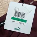 Puma  Top Womens L Large Burgundy Athletic‎ Shirt Oversized NEW NWT Photo 3