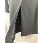 Gallery Womens Black Mid-Length Coat M Photo 5