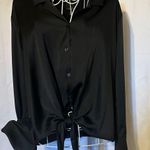 Worthington  Black Button Down Shirt Photo 2