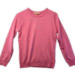 NWT Woolovers Pink Floss Merino Wool Cashmere Jumper Sweater SIZE XS Crew Neck Photo 0