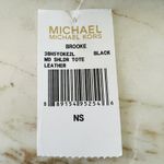 Michael Kors  Brooke Black Leather Medium Shoulder Tote Bag Photo 12