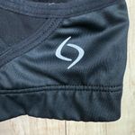 Moving Comfort  Black Sports Bra with White Trim Photo 3