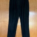 Bart by Sibylle Lyn Canada Suede Black Straight Leg Tapered Pants Rodeo Western Size M Photo 0