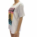 Hybrid Apparel Tom Petty Heartbreakers Graphic Tee White Sparkle  Womens Medium Photo 4