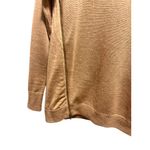 J.Crew Crewneck 100% Merino Wool Zip Accent Sweater Beige Size XS Neutral Preppy Photo 7