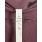 Lululemon Pace Rival Crop 22” Dark Adobe Size 4 Maroon Burgundy Photo 5