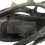 Valentino Garavani Noir Rockstud 100mm Caged Leather Pumps Black Size 36.5 Photo 11