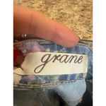 Juniors Grane Floral Ankle Jeans Size 5 Blue Pink Photo 4