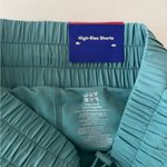 JoyLab Women’s Double Layer High Rise Athletic Shorts NWT Size XS Teal Green Photo 3
