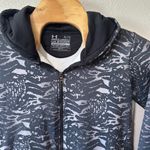 Under Armour UA Storm Full Zip Hoodie Jacket Athletic Gray Black Camo Womens XL Photo 1