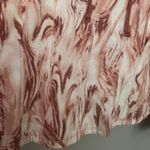 Jenni  Marble Print Dusty Rose Hoodie Photo 4