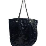 City Streets  Women's Black Sequin Large Shoulder Bag Photo 0