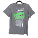 Audio Council‎ Unisex M Gray Graphic Short Sleeve T Shirt 'Totally Amped' Size M Photo 0